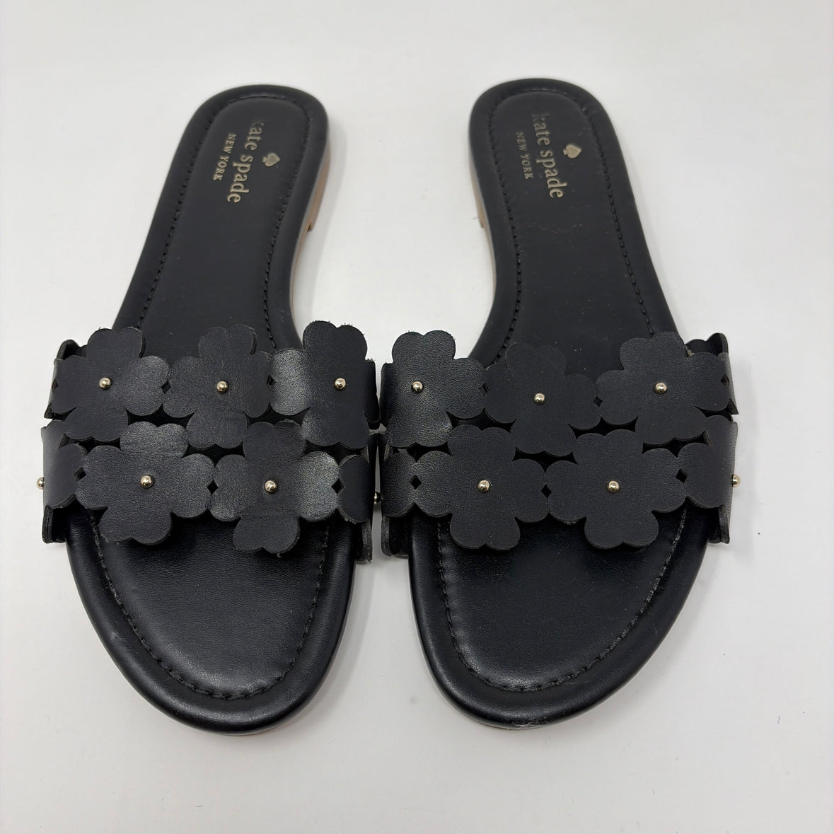 Pre-Owned Shoe Size 9 Kate Spade Black Sandals