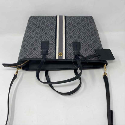 Pre-Owned Tory Burch Monogram Coated Canvas Handbag