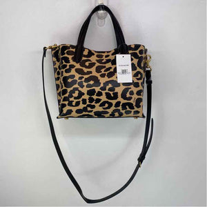 Pre-Owned Coach Cheetah Leather Handbag