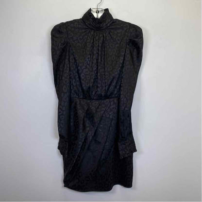 Pre-Owned Size XS Aqua Black Casual Dress