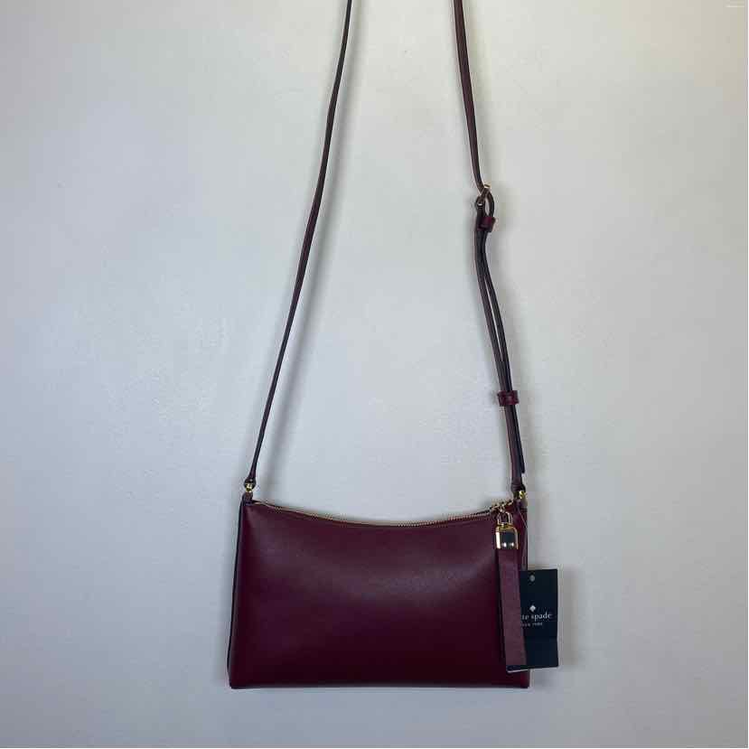 Pre-Owned Kate Spade Burgundy Leather Handbag