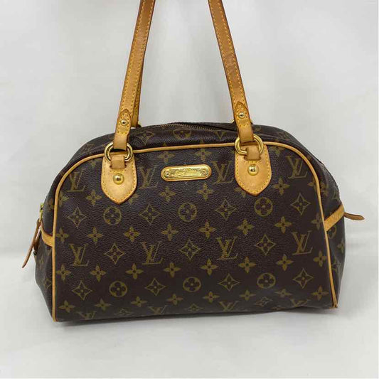 Pre-Owned Louis Vuitton Brown Coated Canvas Designer Handbag