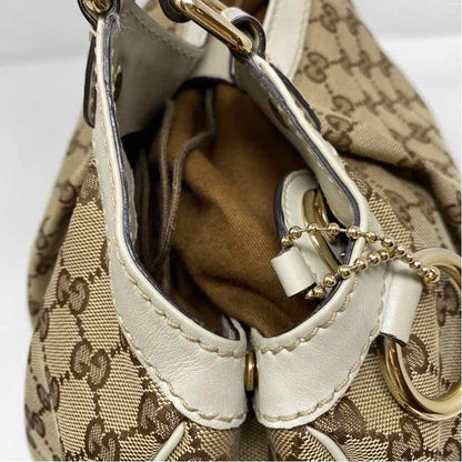 Pre-Owned Gucci Monogram Canvas Designer Handbag
