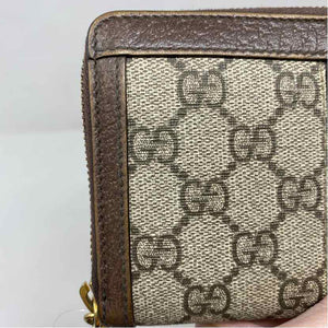 Pre-Owned Gucci Monogram Canvas Designer Wallet