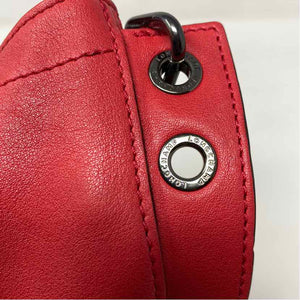 Pre-Owned Longchamp Red Leather Handbag