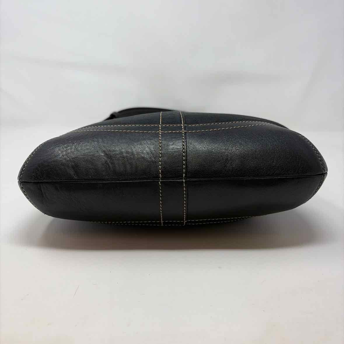 Pre-Owned Coach Black Fabric Handbag
