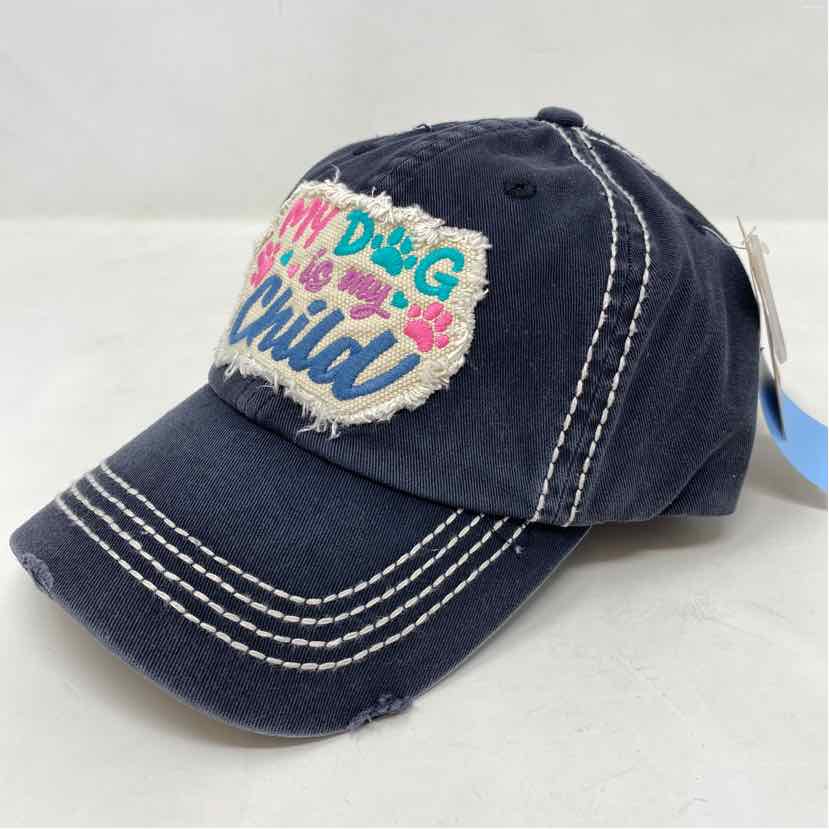 Pre-Owned Boutique Grey Canvas Hat