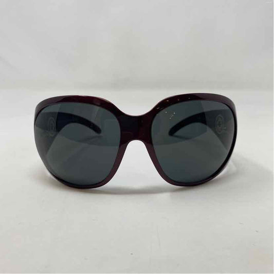 Pre-Owned Bvlgari Burgundy Plastic Designer Sunglasses