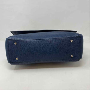 Pre-Owned Guess Navy Leather Handbag