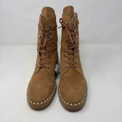 Pre-Owned Shoe Size 10 Stuart Weitzman Cognac Booties