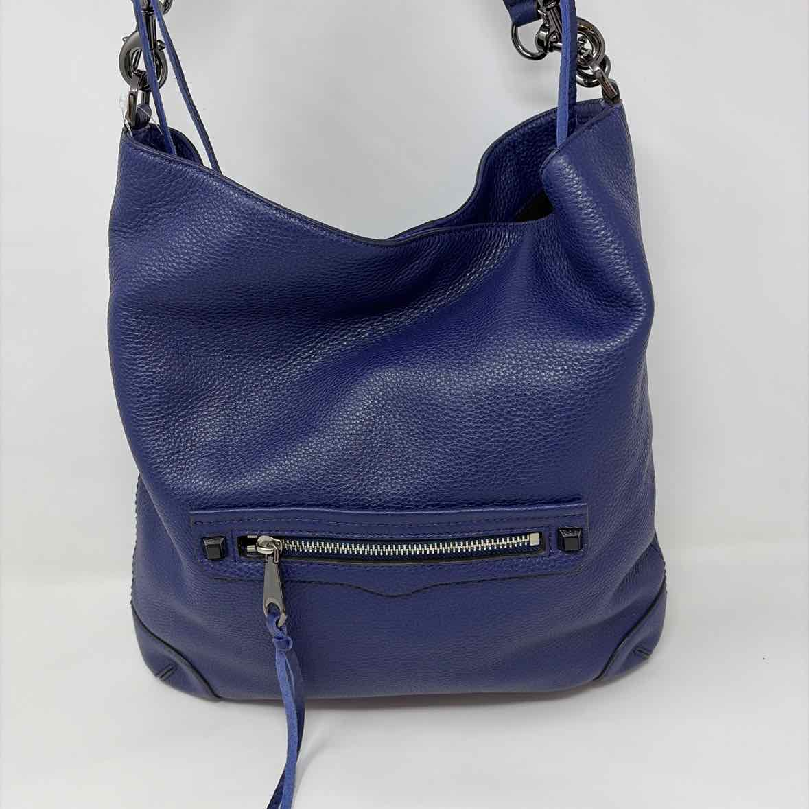 Pre-Owned Rebecca Minkoff Blue Leather Handbag