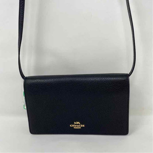 Pre-Owned Coach Black Leather Handbag