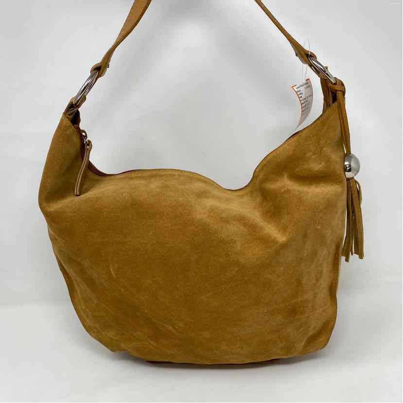 Pre-Owned Furla Tan Suede Handbag
