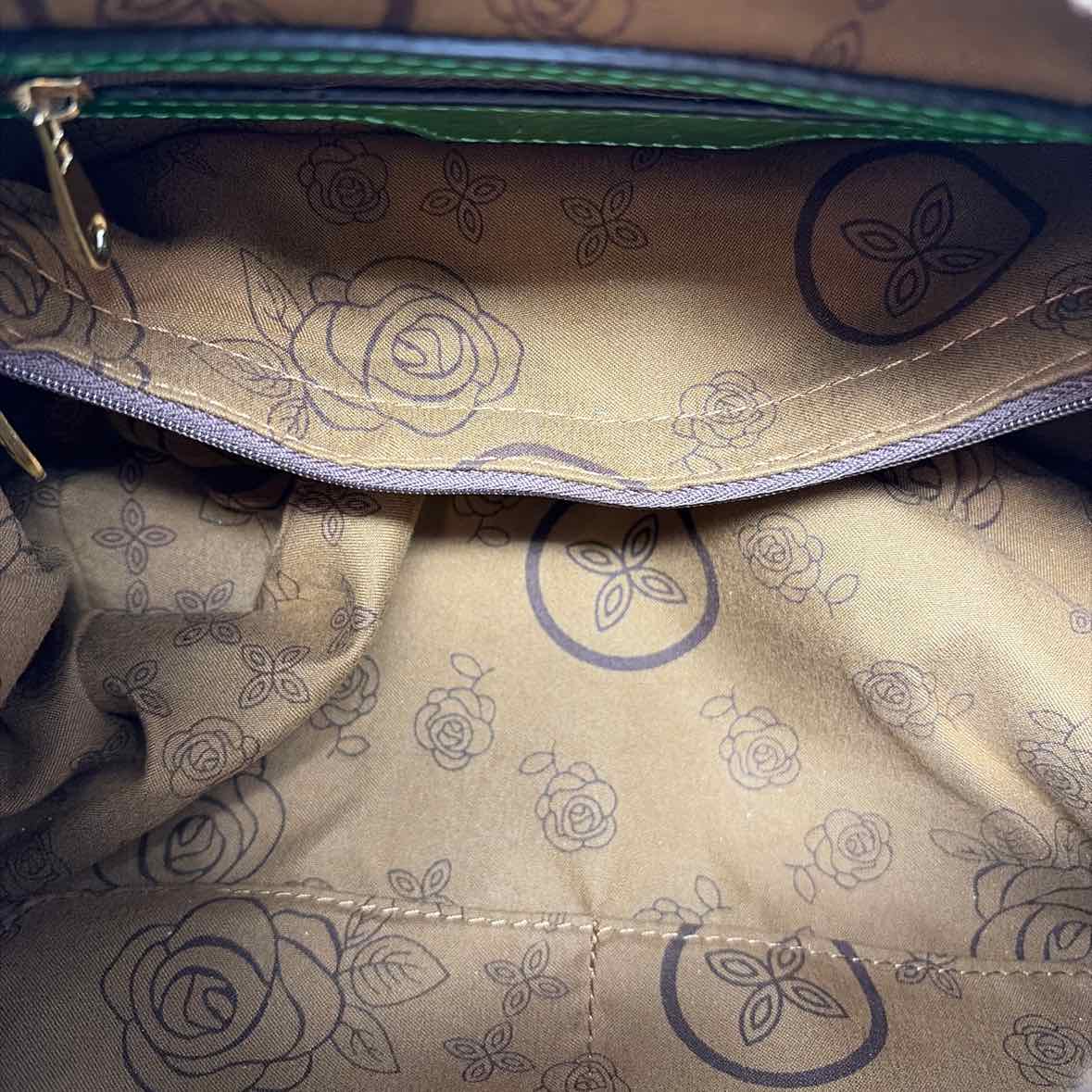 Pre-Owned Aphison Green Leather Handbag