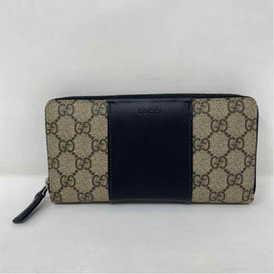 Pre-Owned Gucci Monogram Canvas Designer Wallet