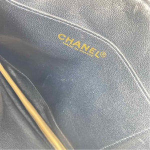 Pre-Owned Chanel Black Leather Designer Handbag