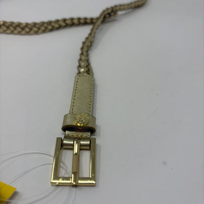 Pre-Owned Lilly Pulitzer Gold Leather Belt
