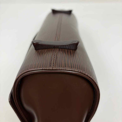 Pre-Owned Louis Vuitton Brown Leather Designer Handbag