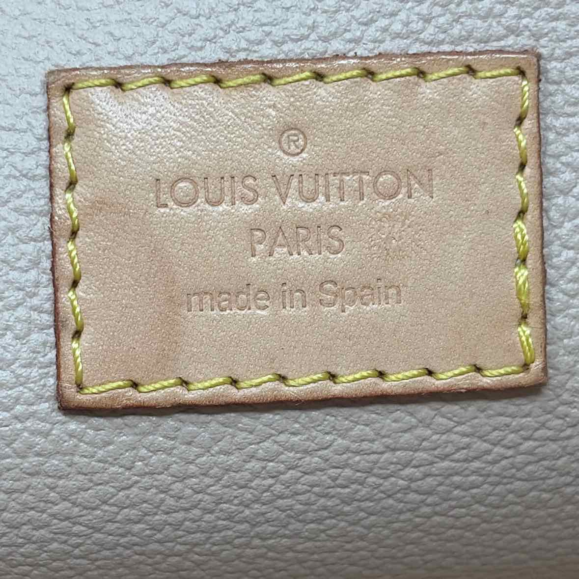 Pre-Owned Louis Vuitton Damier Azur Canvas Designer Handbag
