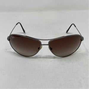 Pre-Owned Rayban Brown W/ silver Metal Sunglasses