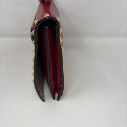 Pre-Owned Valentino Red Leather Designer Handbag