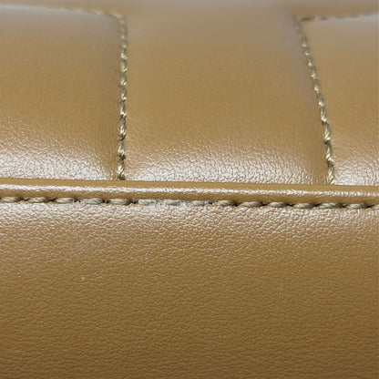 Pre-Owned Saint Laurent Cognac Leather Designer Handbag