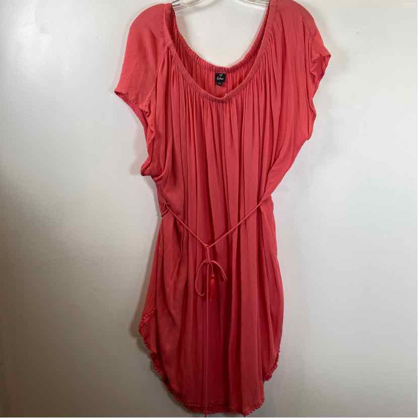 Pre-Owned Size S Echo Salmon Cover Up