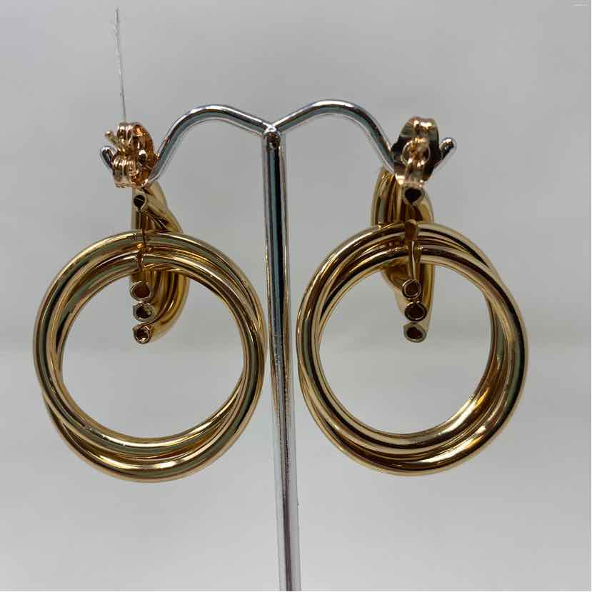 Gold Metal Earrings