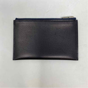 Pre-Owned Hermes Navy Leather Designer Wallet