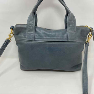Pre-Owned Satchel Gray Leather Handbag