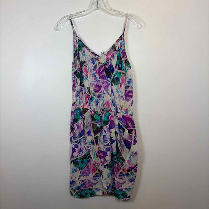 Pre-Owned Size S Amanda Uprichard Purple Multi Casual Dress