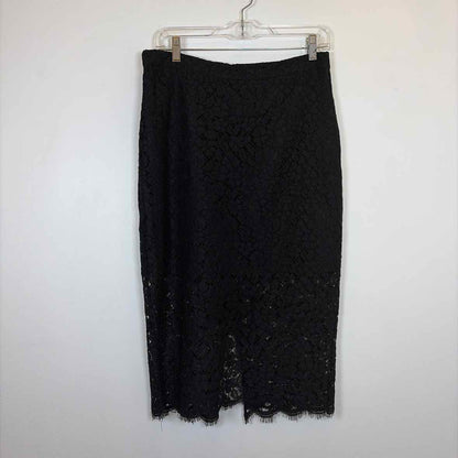 Pre-Owned Size L Bardot black lace Skirt