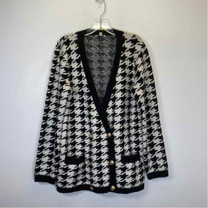 Pre-Owned Size L L'Agence Houndstooth Cardigan