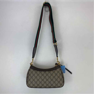 Pre-Owned Gucci Monogram Canvas Designer Handbag