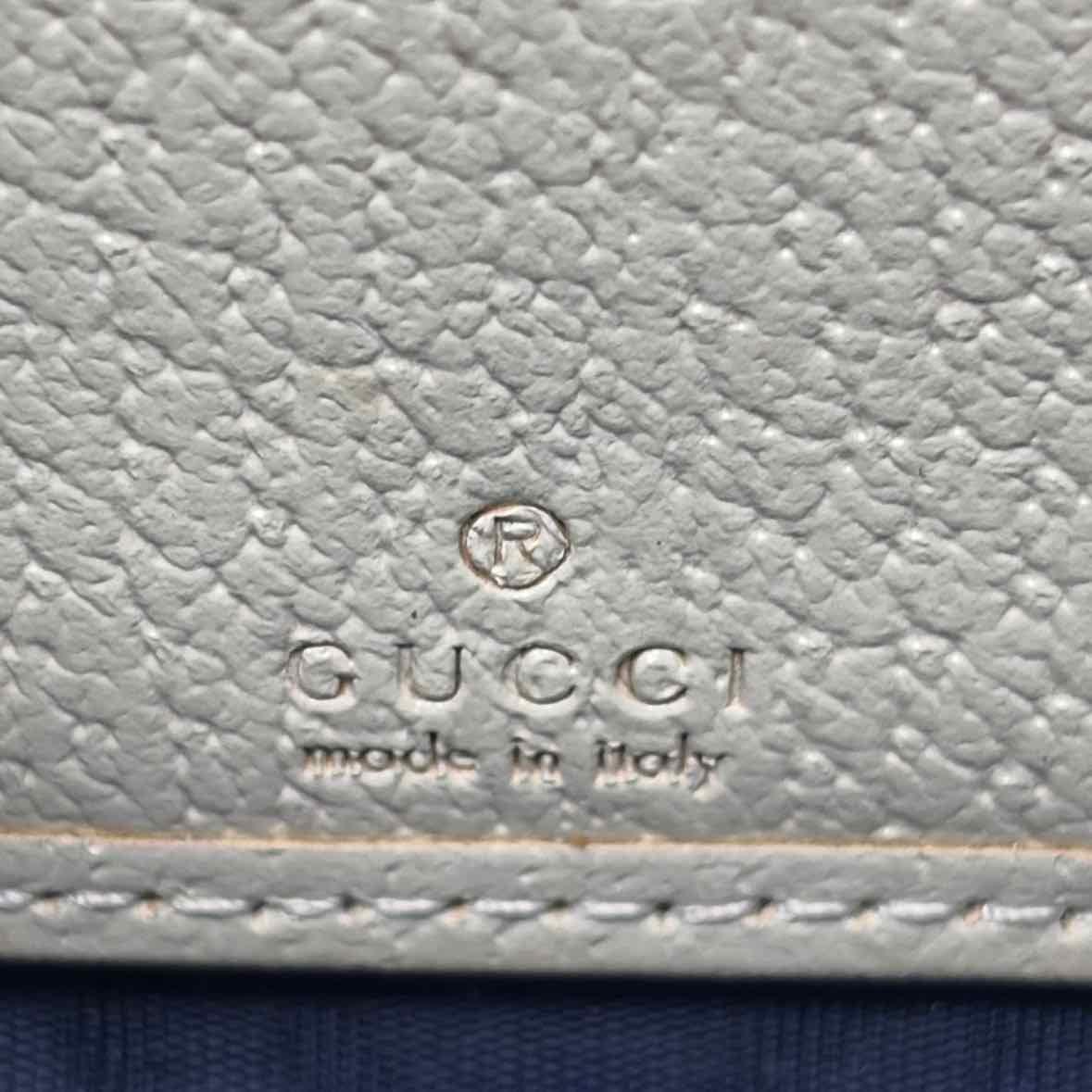 Pre-Owned Gucci Monogram Canvas Designer Wallet