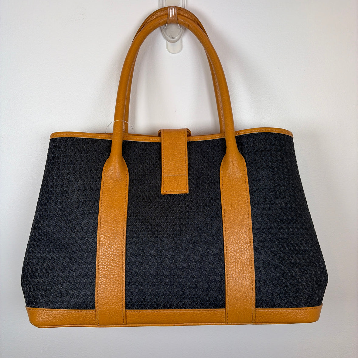 Pre-Owned Clorinda Antinori Navy Woven Handbag