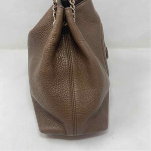 Pre-Owned Gucci Brown Leather Designer Handbag