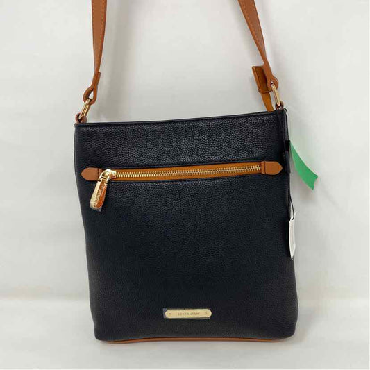 Pre-Owned Bostanen Black Leather Handbag