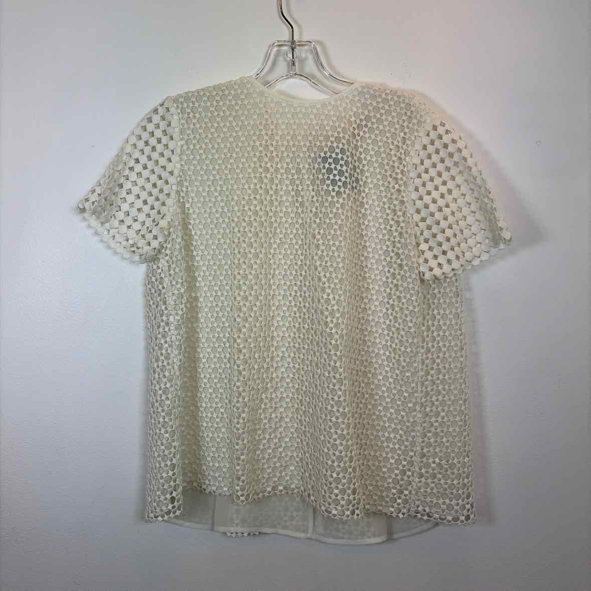 Pre-Owned Size S Tory Burch White Casual Dress