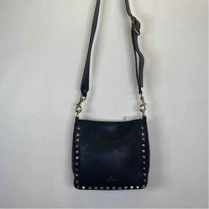Pre-Owned Valentino Black Leather Designer Handbag