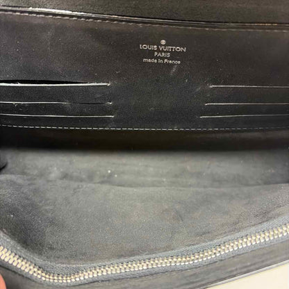 Pre-Owned Louis Vuitton Black Patent Designer Handbag