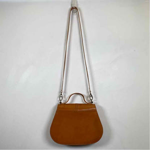 Pre-Owned Giorgio Armani Tan Leather Handbag