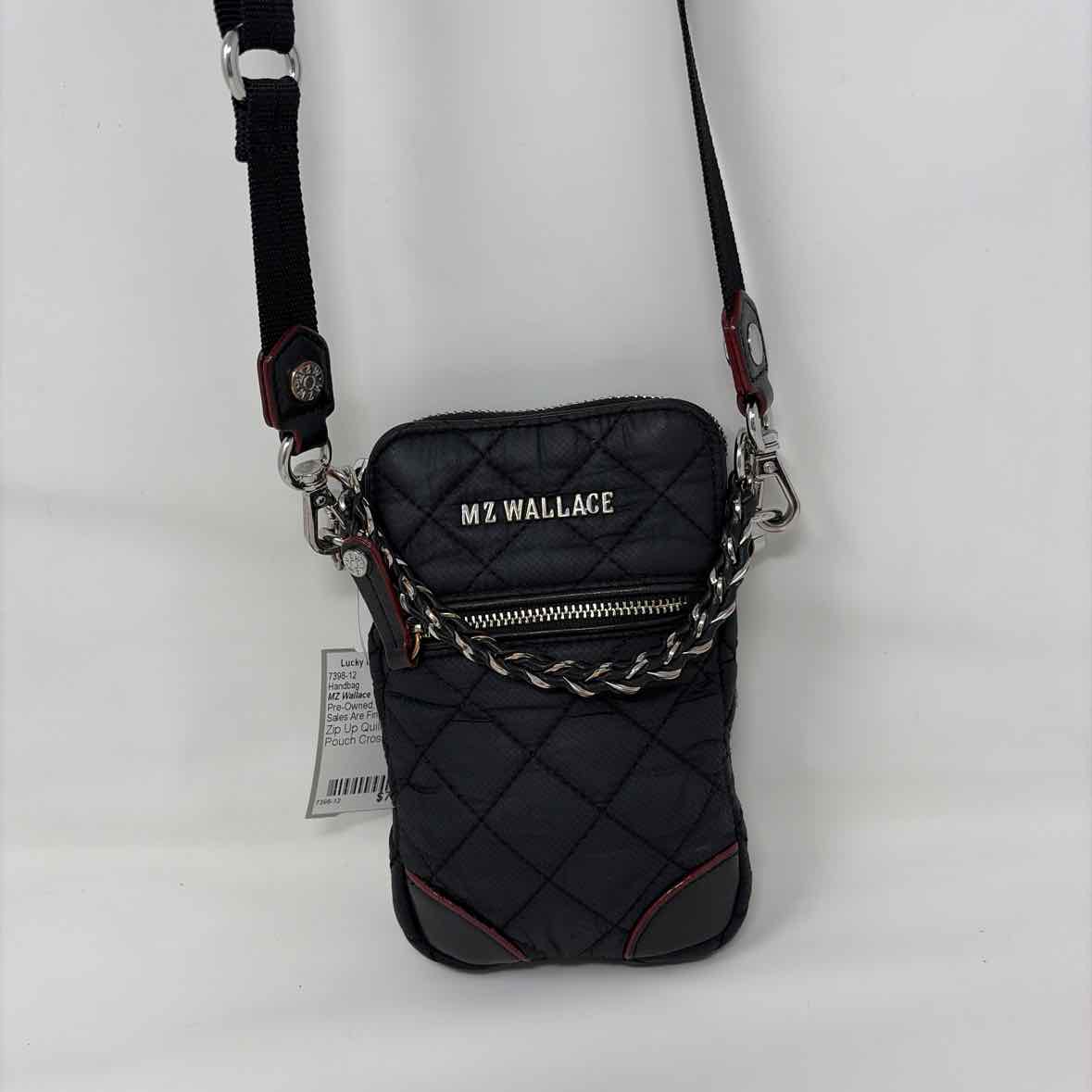 Pre-Owned MZ Wallace Black Nylon Handbag