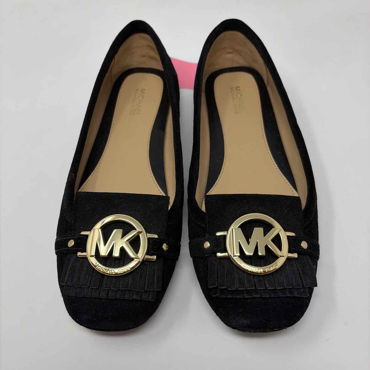 Pre-Owned Shoe Size 7 Michael Kors Black Flats