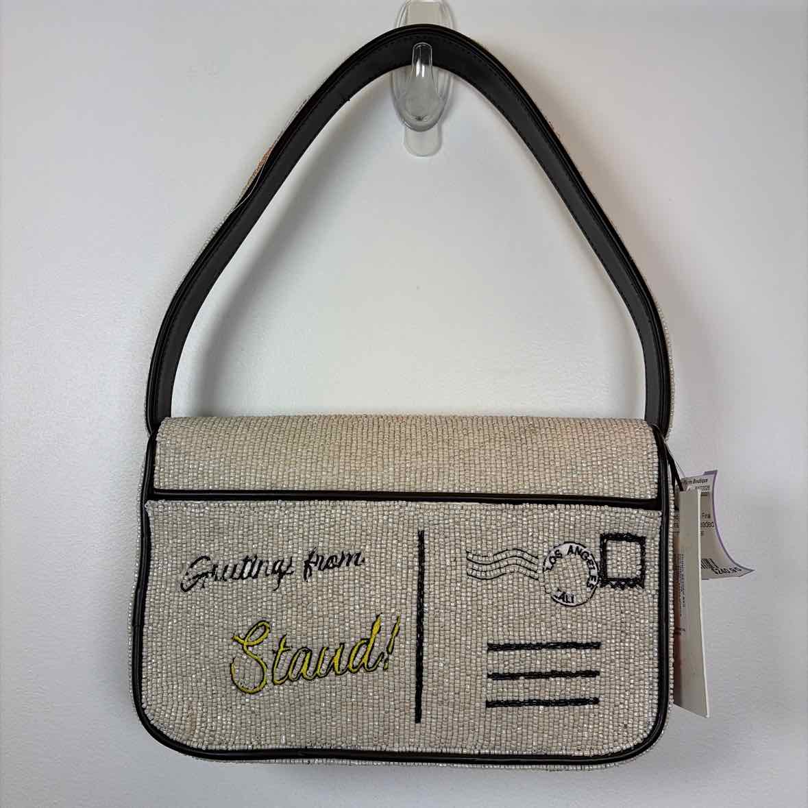 Pre-Owned Staud Beaded Beaded Handbag