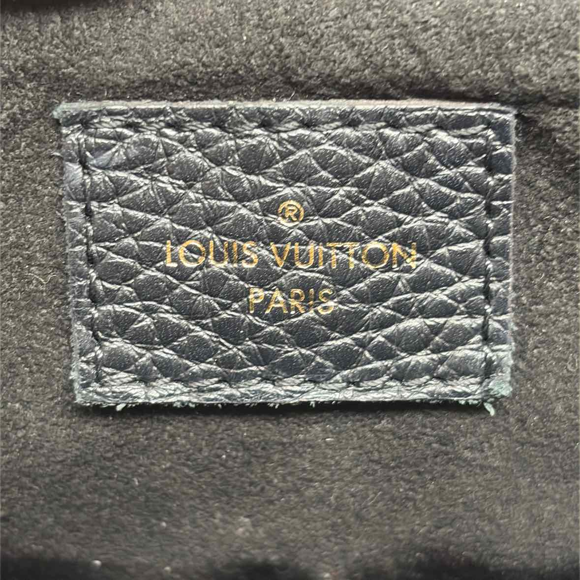 Pre-Owned Louis Vuitton Brown Leather Designer Handbag