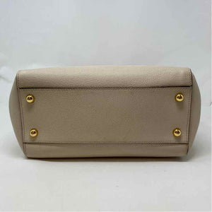 Pre-Owned Burberry White Leather Designer Handbag