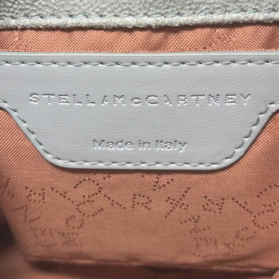 Pre-Owned Stella McCartney Blue faux leather Designer Handbag