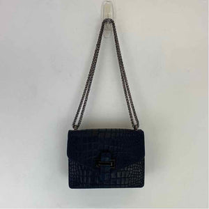 Pre-Owned Vimoda Navy Leather Handbag