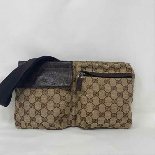 Pre-Owned Gucci Monogram Canvas Designer Handbag